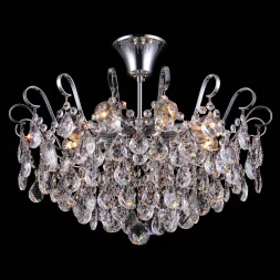 Потолочная люстра Natali Kovaltseva HAPPY DIAMONDS I 11546/8C CHROME