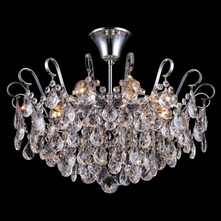 Потолочная люстра Natali Kovaltseva HAPPY DIAMONDS I 11546/8C CHROME в Нижнем Новгороде