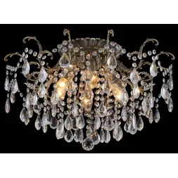 Потолочная люстра Natali Kovaltseva HAPPY DIAMONDS 70023-6C ANTIQUE
