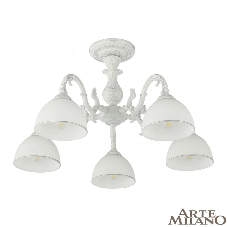 Потолочная люстра Arte Milano 346410/5 WT+SL в Нижнем Новгороде