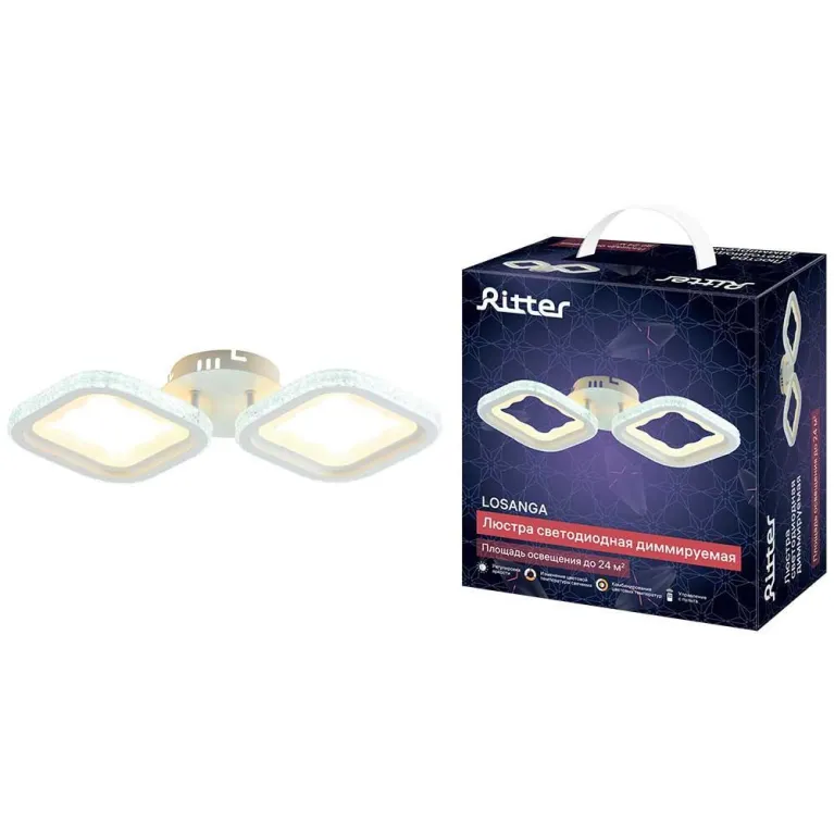 Потолочная люстра Ritter LOSANGA 52930 3 в Нижнем Новгороде