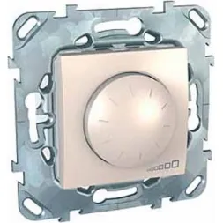 Диммер поворотный Schneider Electric Unica для люминесцентных ламп 1-10V 400VA MGU5.510.25ZD