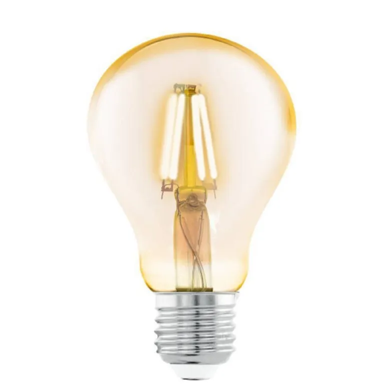Лампа светодиодная филаментная диммируемая Eglo E27 4W 2200К янтарь 12873 в Нижнем Новгороде