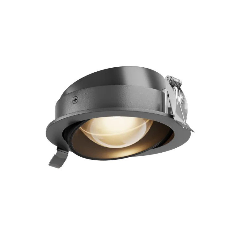 Встраиваемый светильник Maytoni Lens DL105-12W3K-B в Нижнем Новгороде