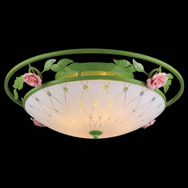 Потолочная люстра Natali Kovaltseva ROSE 11547/5С GREEN в Нижнем Новгороде