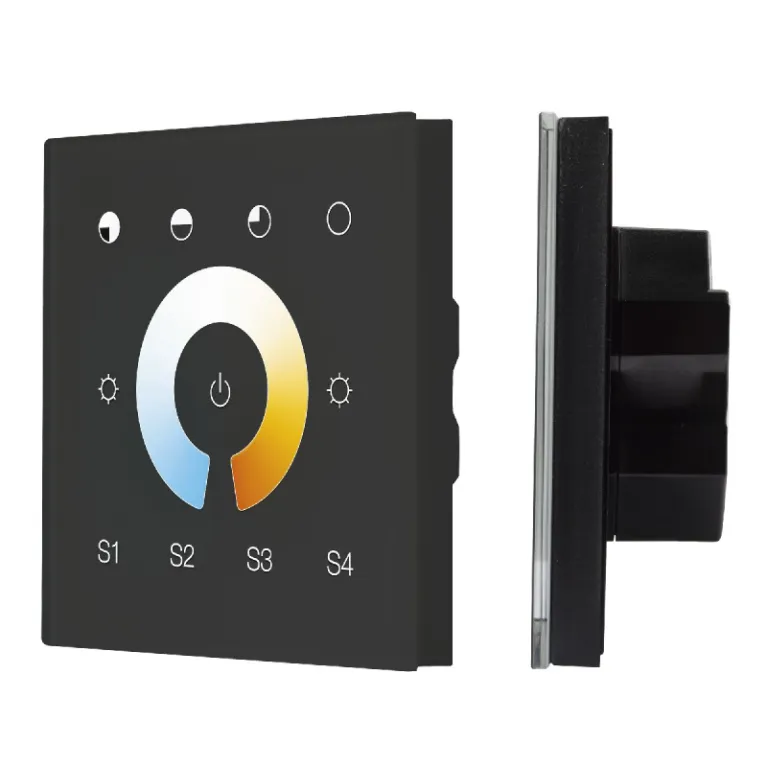 Сенсорная панель Arlight DALI-901-11-1G-4SC-MIX-DT8-IN Black BUS/230V 037195 в Нижнем Новгороде