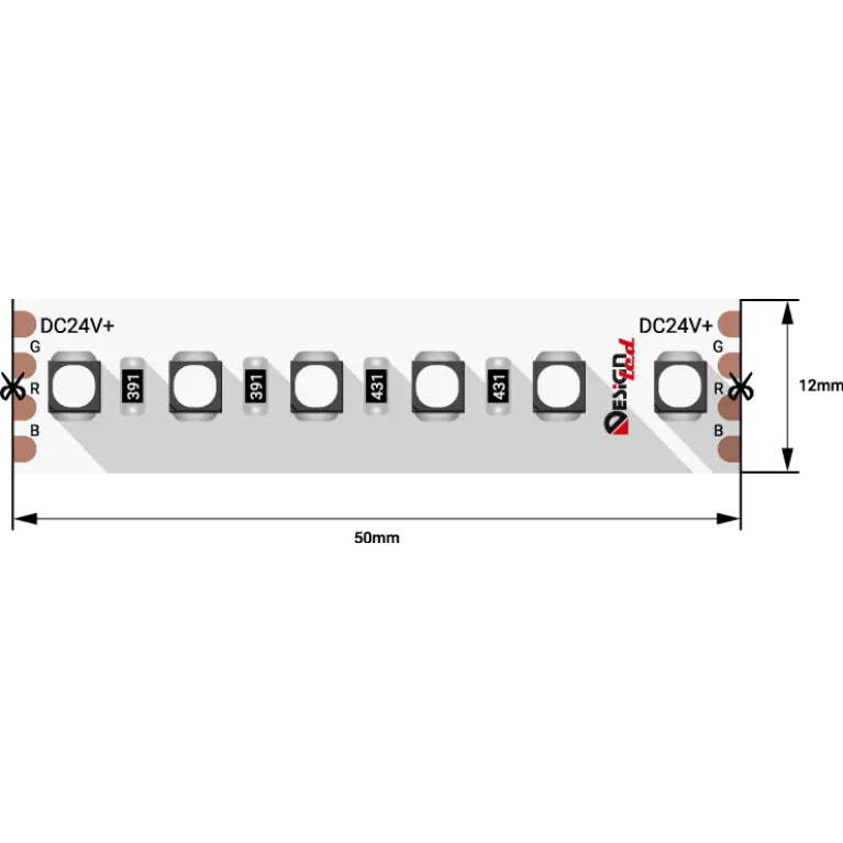 Светодиодная лента DesignLed DSG3A120-24-RGB-33 002845 в Нижнем Новгороде
