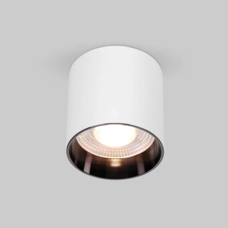 Накладной светодиодный светильник Elektrostandard Orson 25034/LED 10W 4200K белый/чёрный жемчуг a062 в Нижнем Новгороде