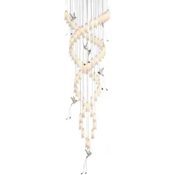 Каскадная люстра Mizi'en Polly MZ121830-68-800