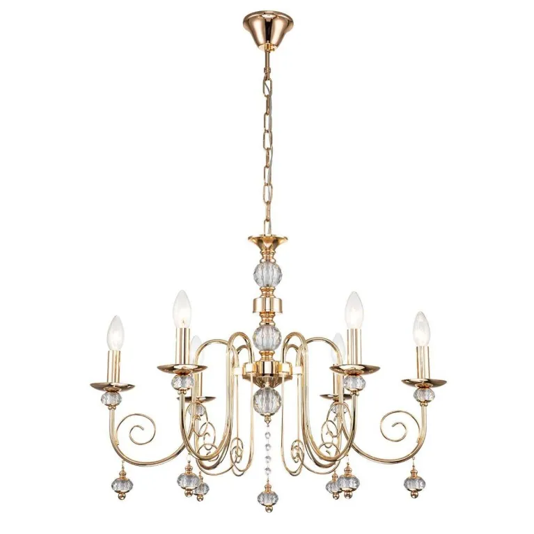 Подвесная люстра Escada Shine 678/6PL Gold в Нижнем Новгороде