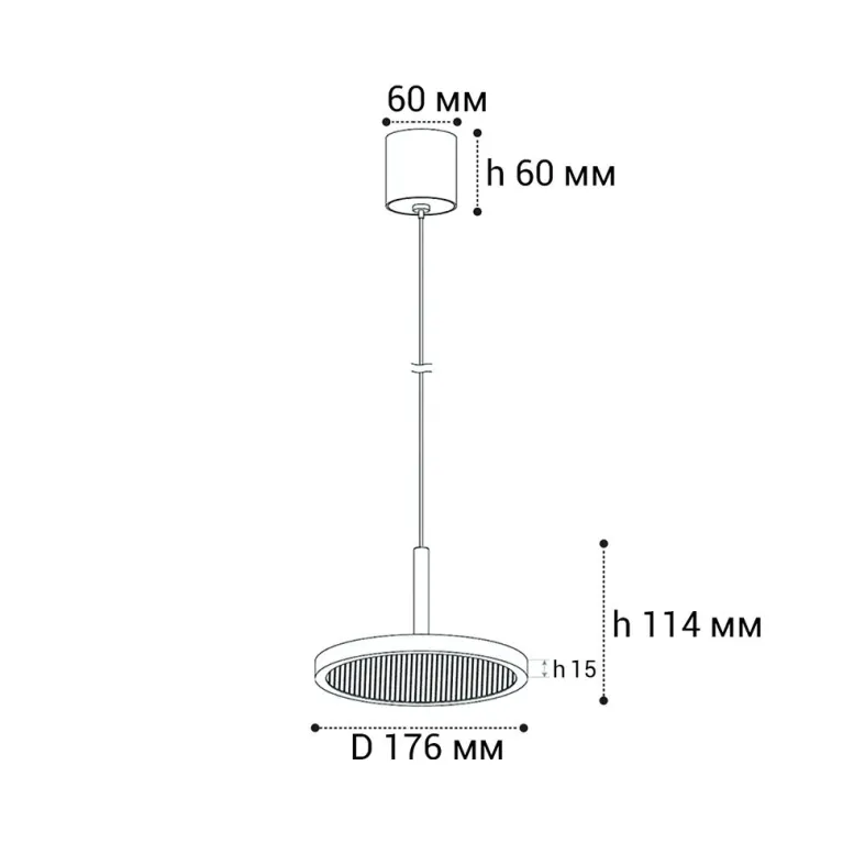 Подвесной светодиодный светильник Italline IT08-8022 white 3000K в Нижнем Новгороде