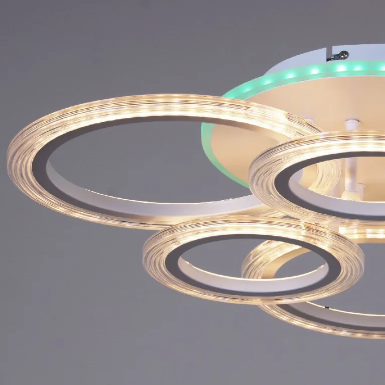 Потолочная люстра Reluce 09812-3.3-3+3A WH (RGB) в Нижнем Новгороде