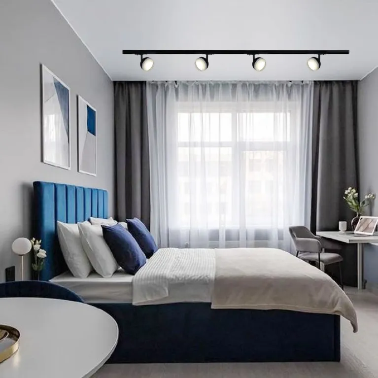 Трековый однофазный светильник Reluce 53008-9.3-001CT GX53 BK в Нижнем Новгороде