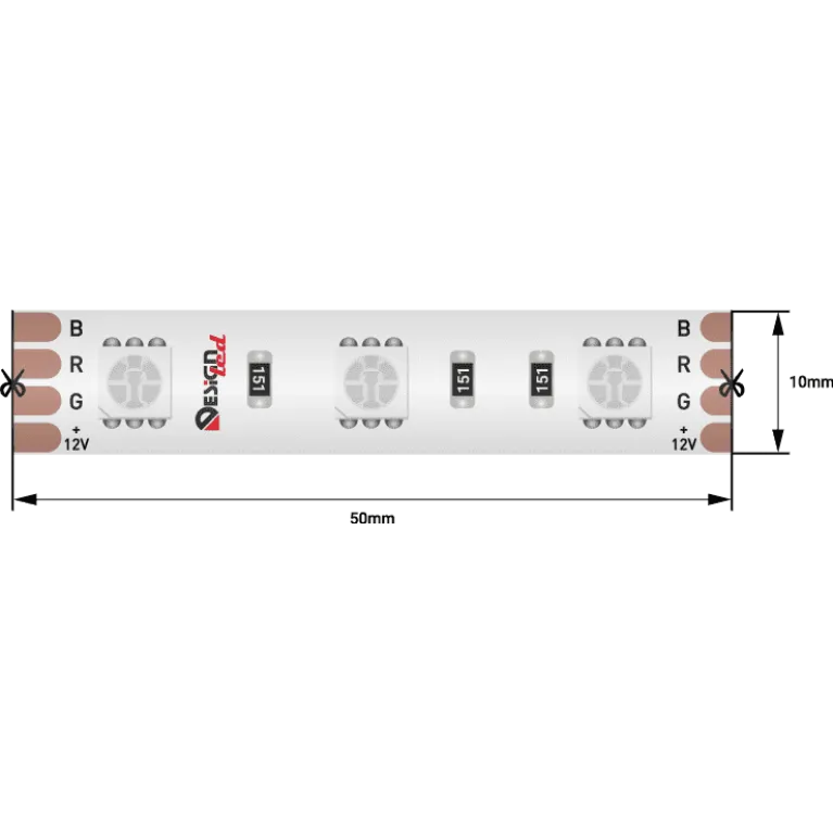 Светодиодная лента DesignLed DSG560-12-RGB-65 001489 в Нижнем Новгороде