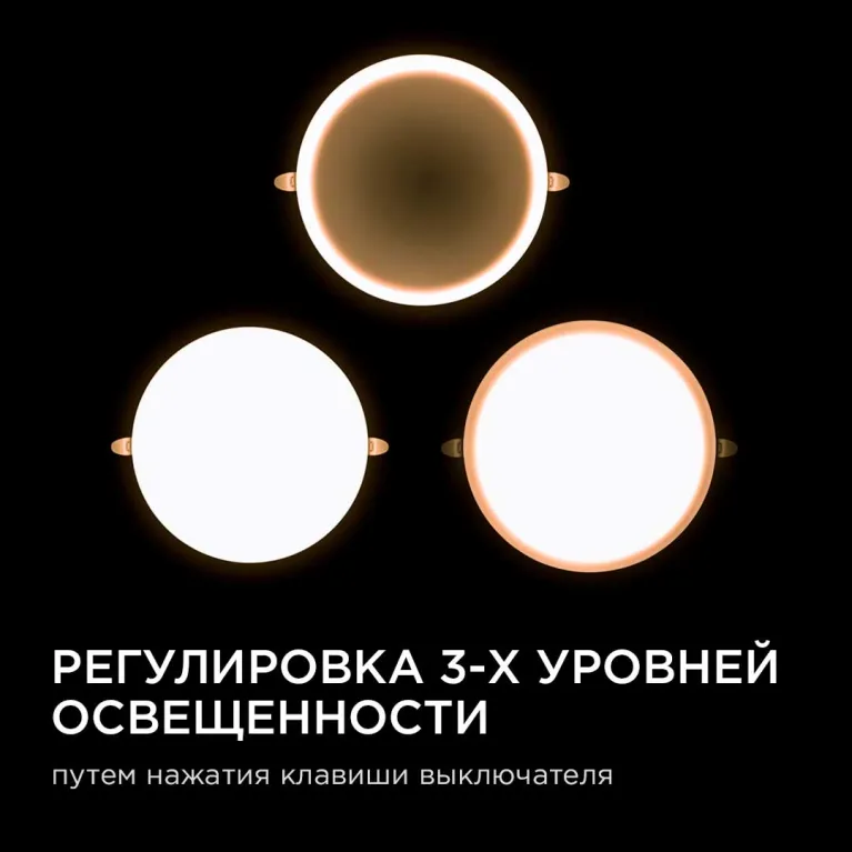 Встраиваемая светодиодная панель безрамочная Apeyron FLP 06-110 в Нижнем Новгороде