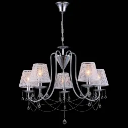 Подвесная люстра Natali Kovaltseva FERRARA 11419/5C CHROME