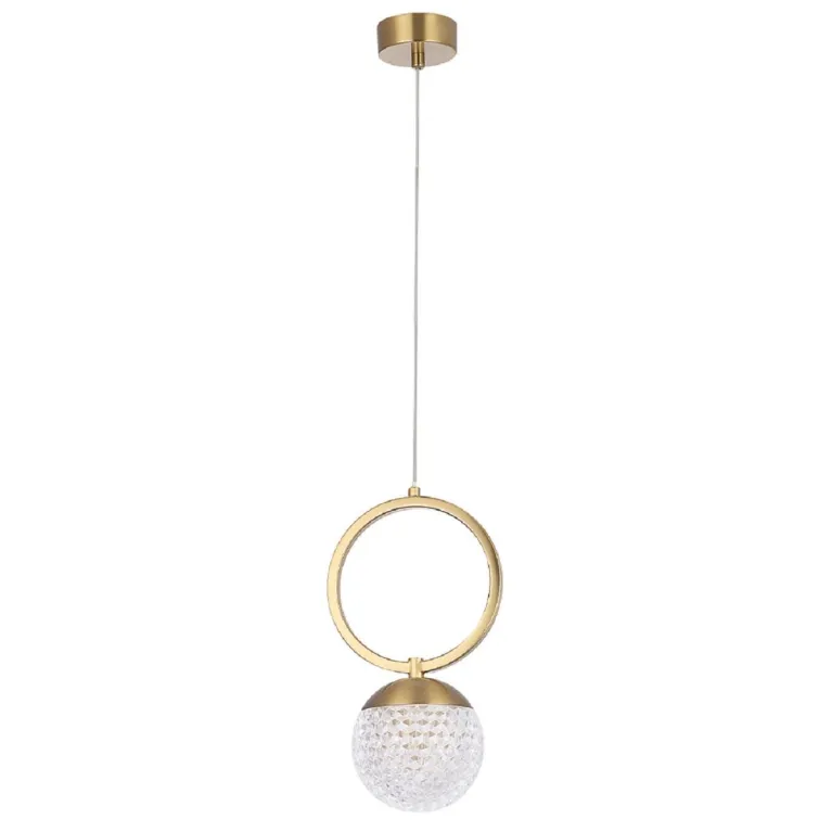 Подвесной светильник Crystal Lux Carolina SP1 V1 BRASS в Нижнем Новгороде