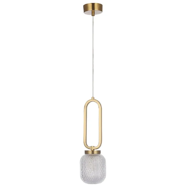 Подвесной светильник Crystal Lux Carolina SP1 V2 BRASS в Нижнем Новгороде