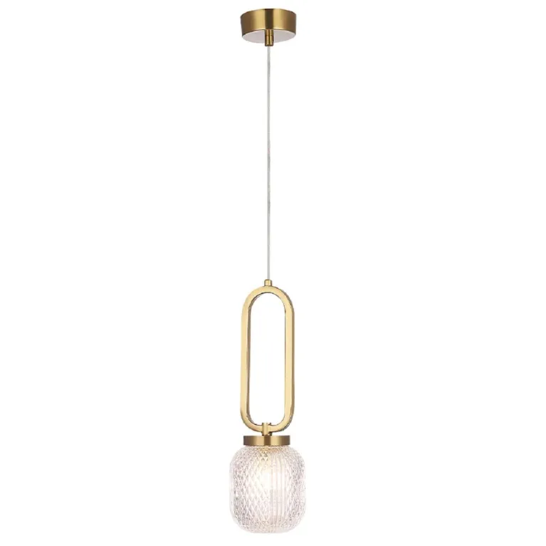 Подвесной светильник Crystal Lux Carolina SP1 V2 BRASS в Нижнем Новгороде