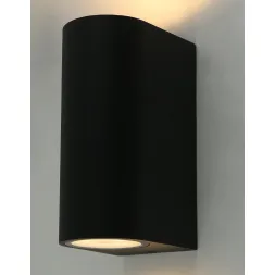 Уличный настенный светильник Arte Lamp A3102AL-2BK