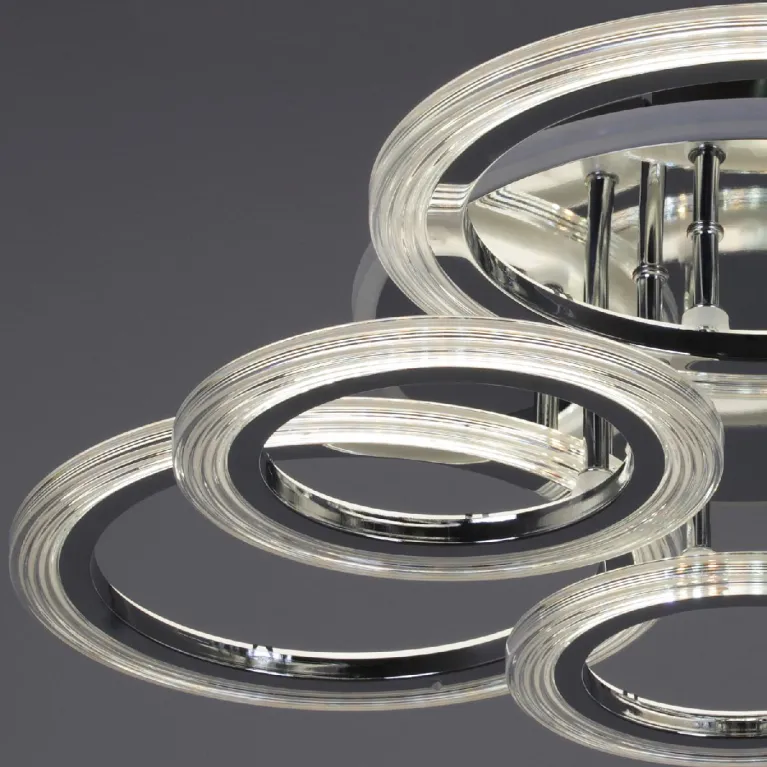 Потолочная люстра Reluce 09812-3.3-3+3D CR (RGB) в Нижнем Новгороде