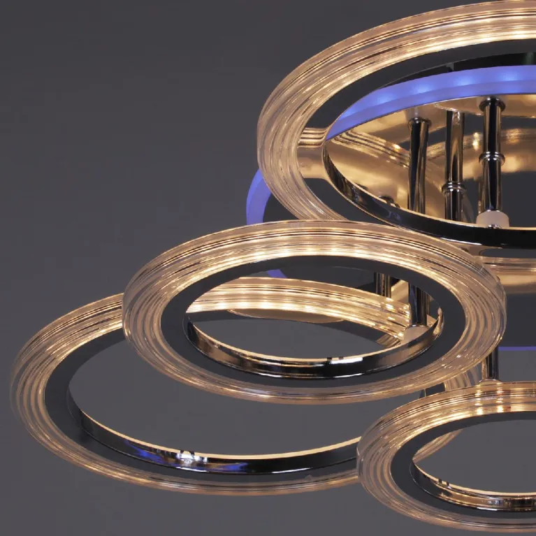 Потолочная люстра Reluce 09812-3.3-3+3D CR (RGB) в Нижнем Новгороде