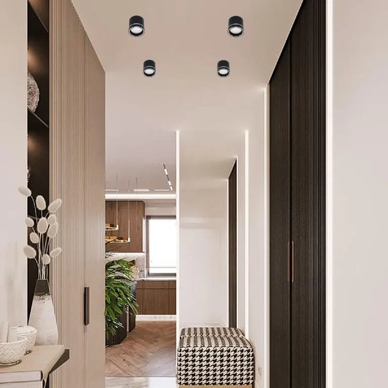 Накладной светильник Reluce 53003-9.5-001LD GX53 BK в Нижнем Новгороде