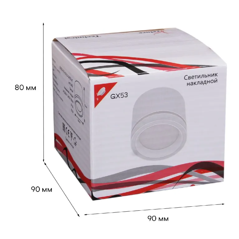 Накладной светильник Reluce 53003-9.5-001LD GX53 WT в Нижнем Новгороде
