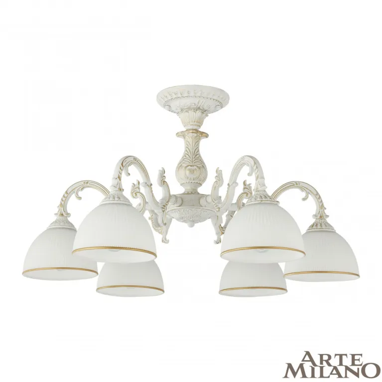 Потолочная люстра Arte Milano 346410/6 WT+G в Нижнем Новгороде