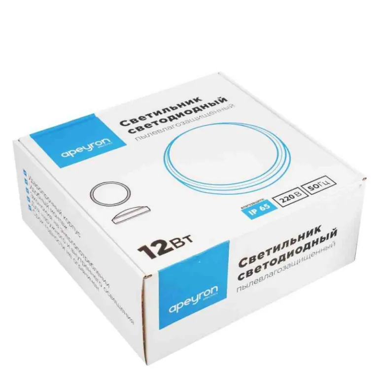 Настенно-потолочный светильник Apeyron ДББ 01-12-002-011 11-92бел в Нижнем Новгороде