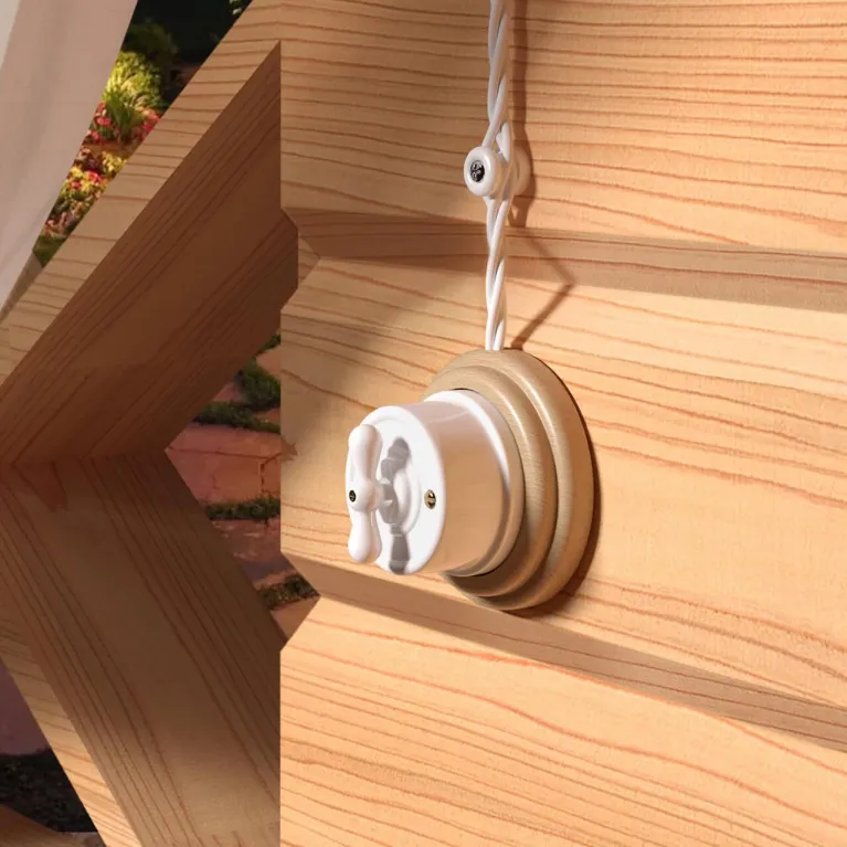 Ретро кабель Werkel витой трехжильный 2,5 мм белый W6453601 4690389165979 в Нижнем Новгороде