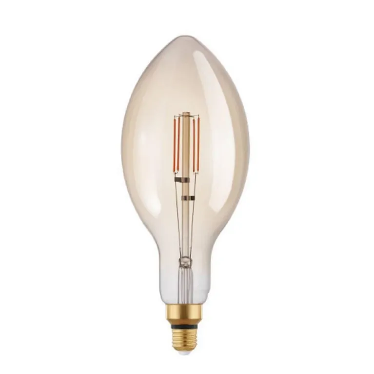Лампа светодиодная филаментная диммируемая Eglo E27 4,5W 2200K янтарь 110106 в Нижнем Новгороде