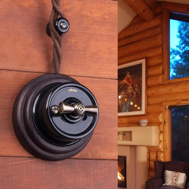 Ретро кабель Werkel витой двухжильный 2,5 мм коричневый W6452614 4690389165801 в Нижнем Новгороде