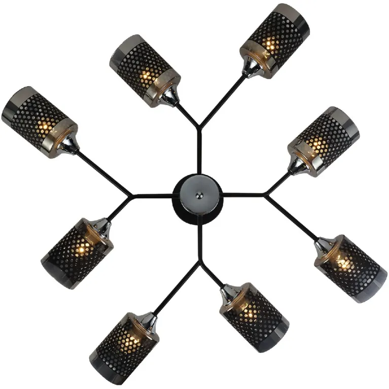 Люстра на штанге Reluce 01405-3.3-08B BK+CR в Нижнем Новгороде