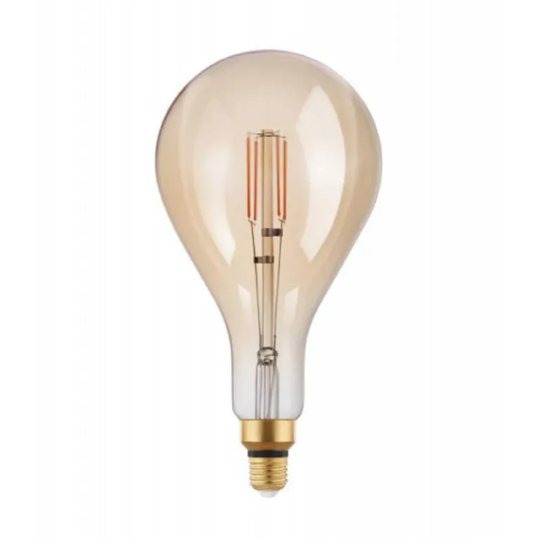 Лампа светодиодная филаментная диммируемая Eglo E27 4,5W 2200K янтарь 110107 в Нижнем Новгороде
