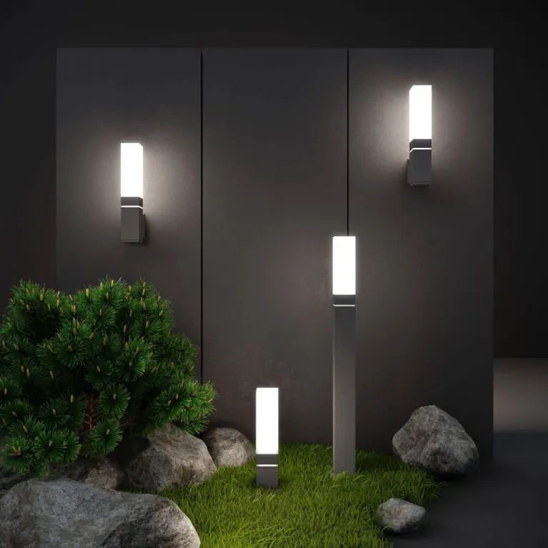 Уличный настенный светодиодный светильник Elektrostandard 1534 Techno Led серый 4690389168734 в Нижнем Новгороде