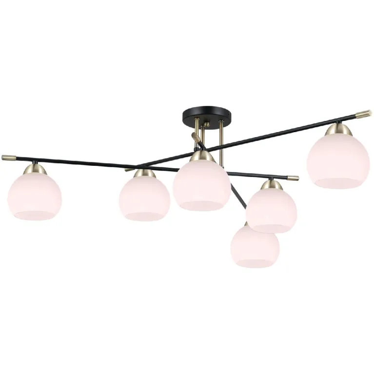 Потолочная люстра Illumico IL0446-6CSQ-24 BK AB LIBRA в Нижнем Новгороде