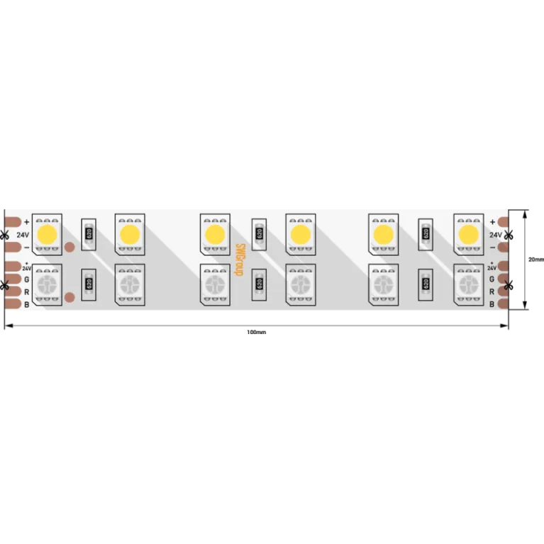 Светодиодная лента SWG SWG5120-24-28.8-RGBW-M 009471 в Нижнем Новгороде