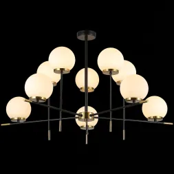 Люстра на штанге Illumico IL0059-10P-79 BK COP