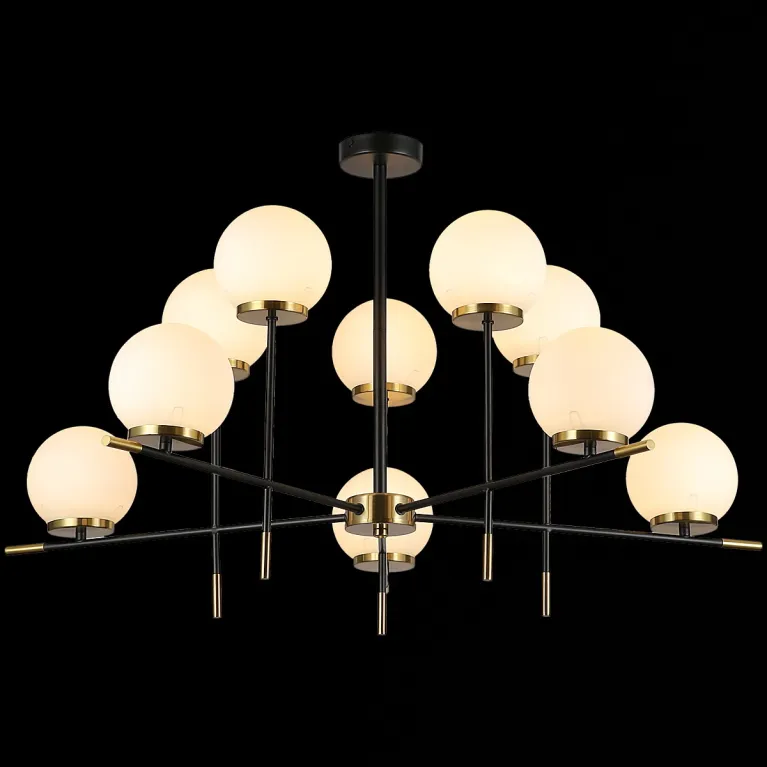 Люстра на штанге Illumico IL0059-10P-79 BK COP в Нижнем Новгороде