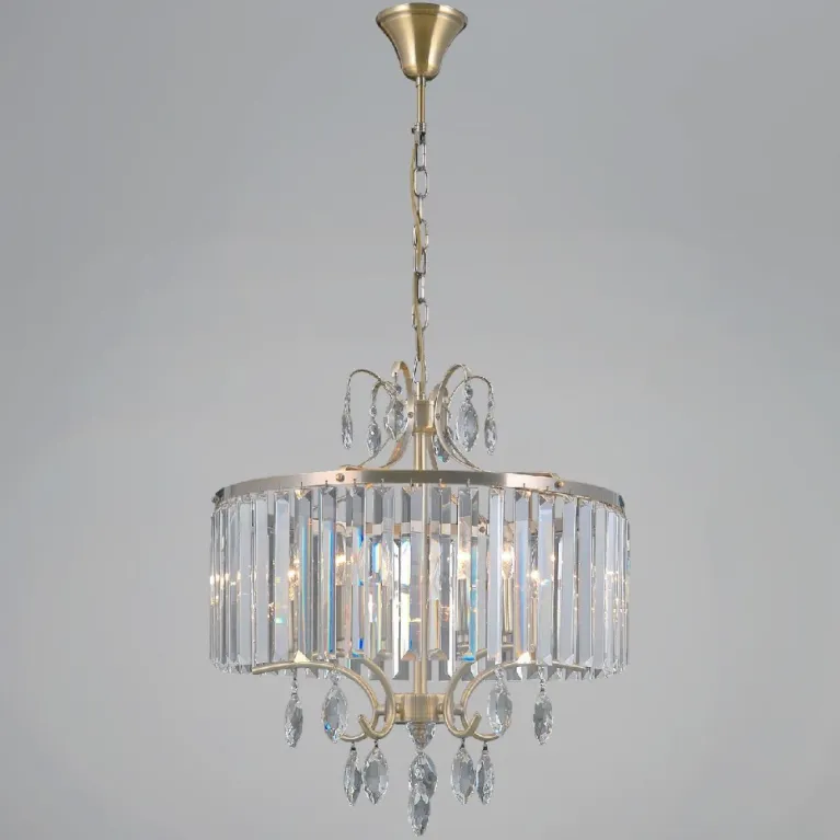 Подвесная люстра Illumico IL3519-5PSQ-24 AB LYRA в Нижнем Новгороде