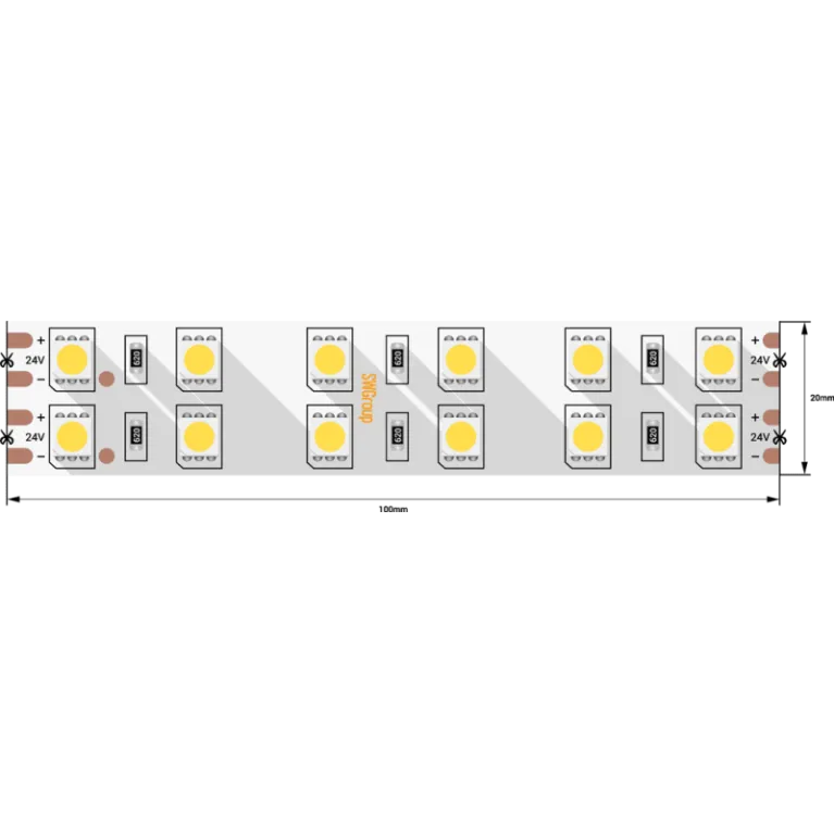 Светодиодная лента SWG SWG5120-24-28.8-WW-M 009704 в Нижнем Новгороде