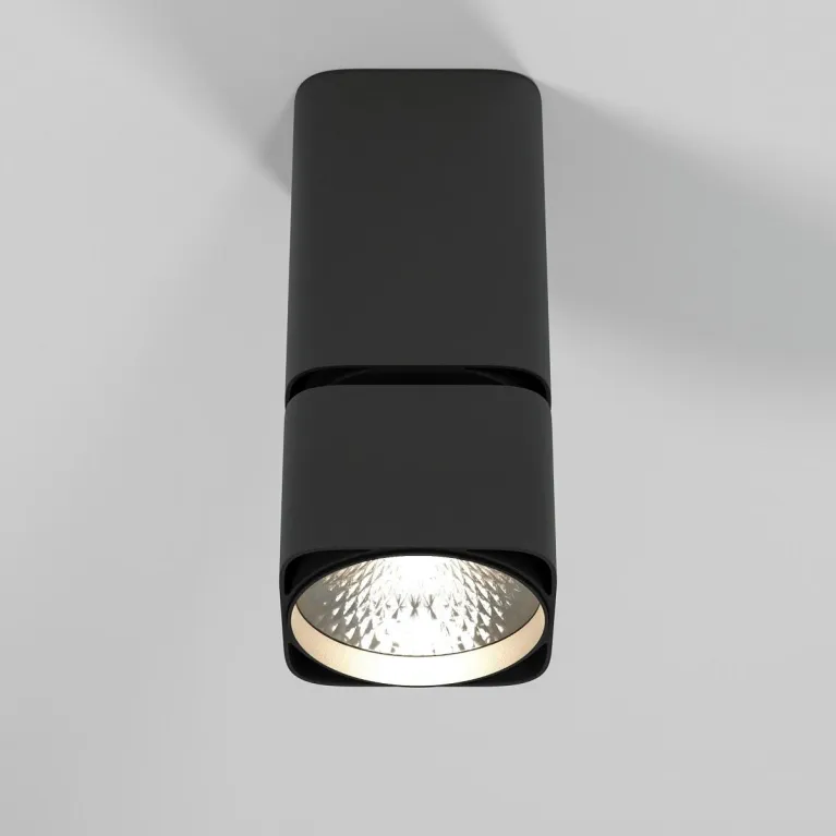 Потолочный светодиодный светильник Elektrostandard Cubus 25043/LED 10W 4000K черный a063682 в Нижнем Новгороде
