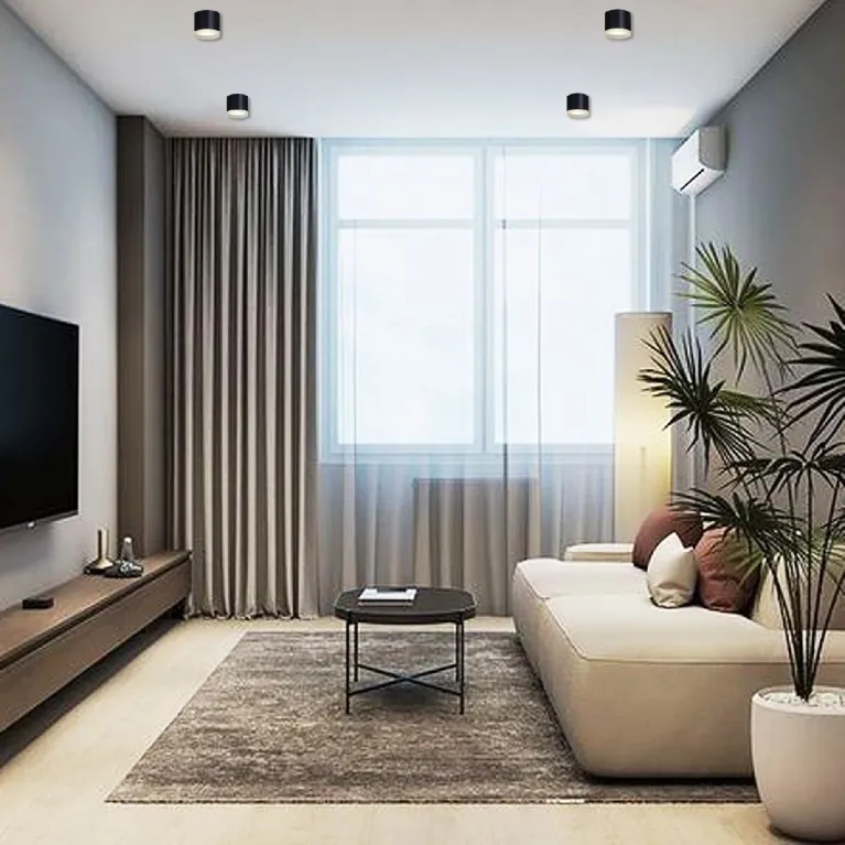 Накладной светильник Reluce 53004-9.5-001LD GX53 BK в Нижнем Новгороде