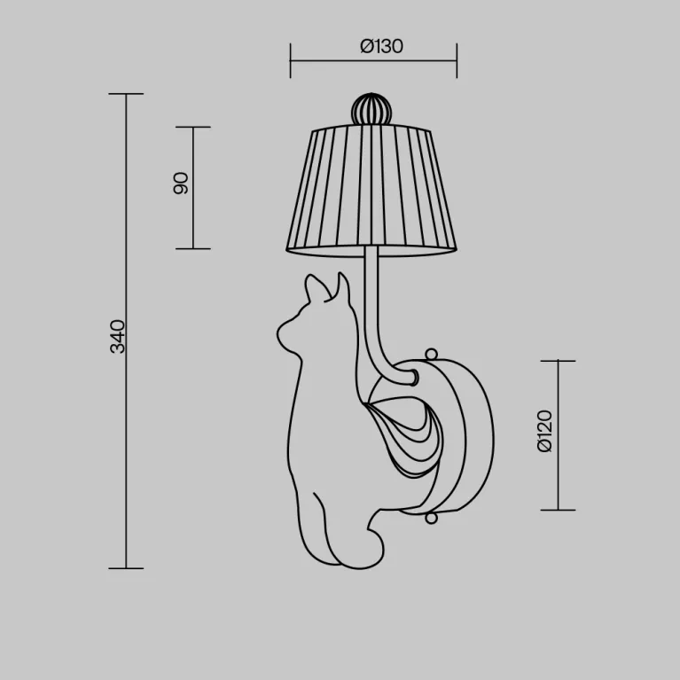 Бра Maytoni Senor Alpaca MOD377WL-L6W3K в Нижнем Новгороде