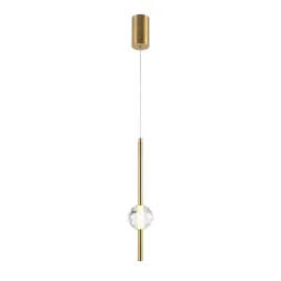 Подвесной светильник Indigo Ciondolo 11066/1P Brass V000170L