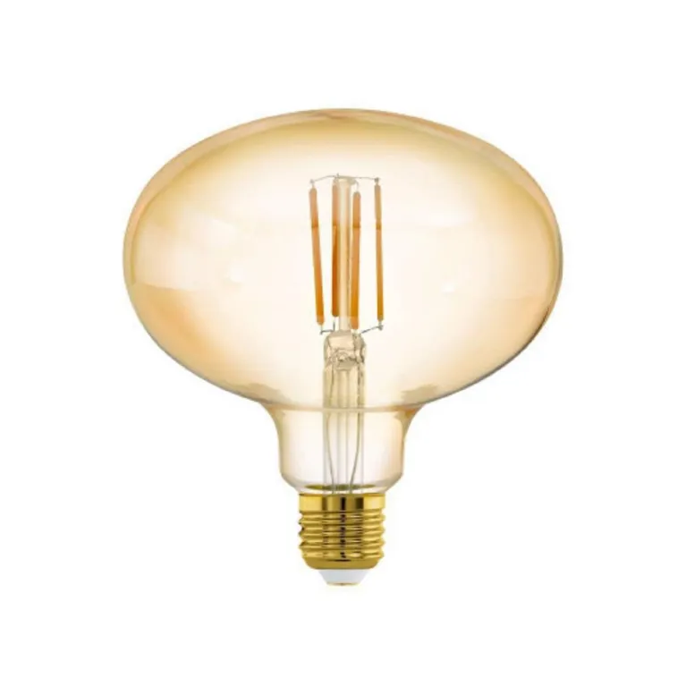 Лампа светодиодная филаментная диммируемая Eglo E27 4,5W 2200K янтарь 110116 в Нижнем Новгороде