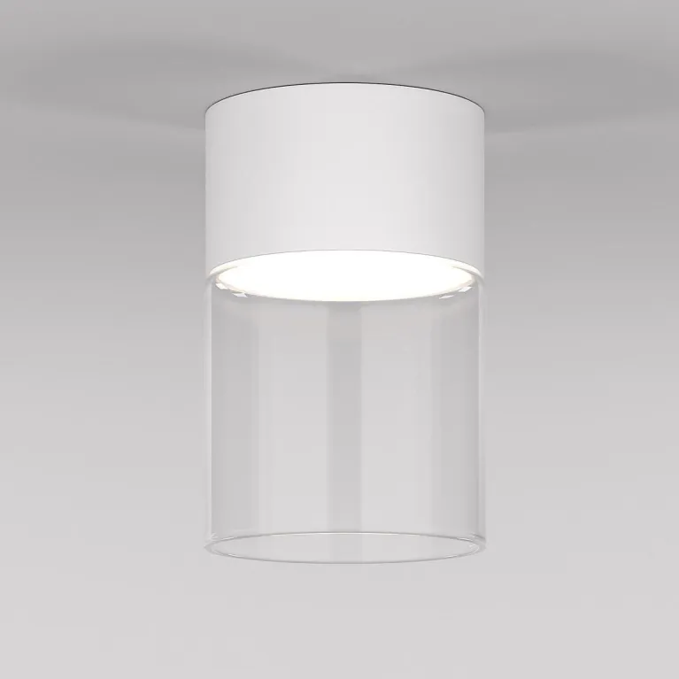 Потолочный светодиодный светильник Elektrostandard Lumen 25047/LED 10W 4000К белый/прозрачный a06471 в Нижнем Новгороде