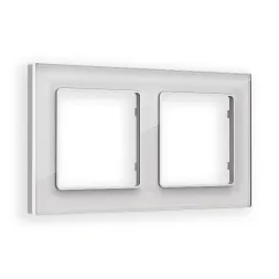 Рамка двухместная Ambrella Volt Platos AF330402
