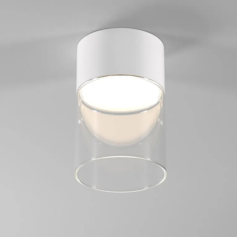 Потолочный светодиодный светильник Elektrostandard Lumen 25047/LED 10W 4000К белый/прозрачный a06471 в Нижнем Новгороде